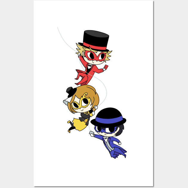 Kaitou Sentai Lupinrangers Wall Art by ziodynes098